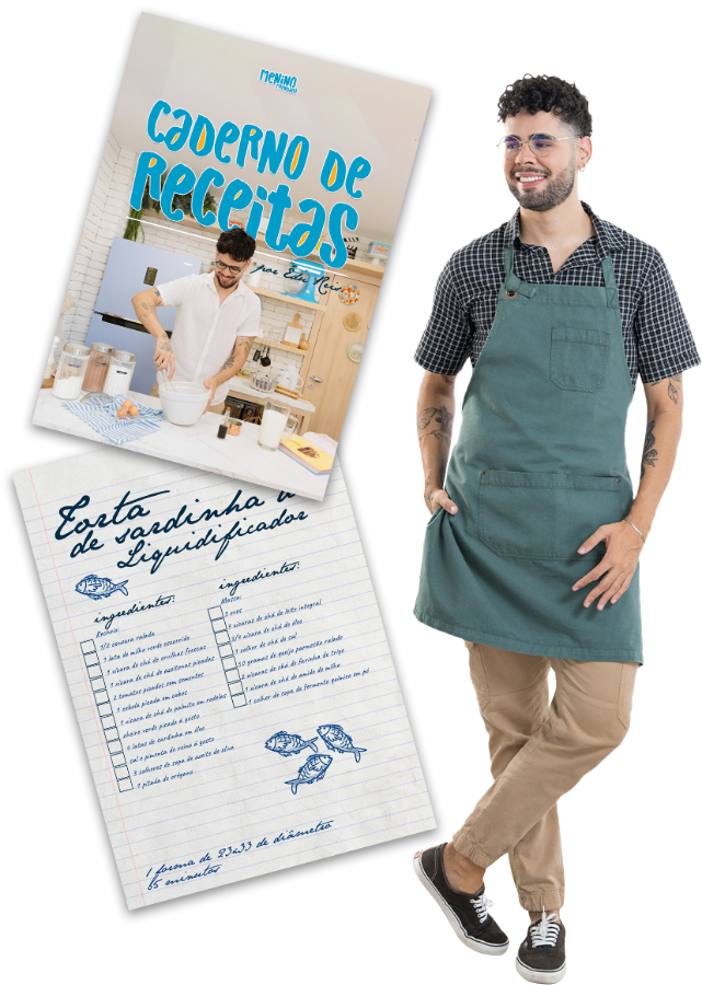 Caderno de Receitas - Menino Premiado