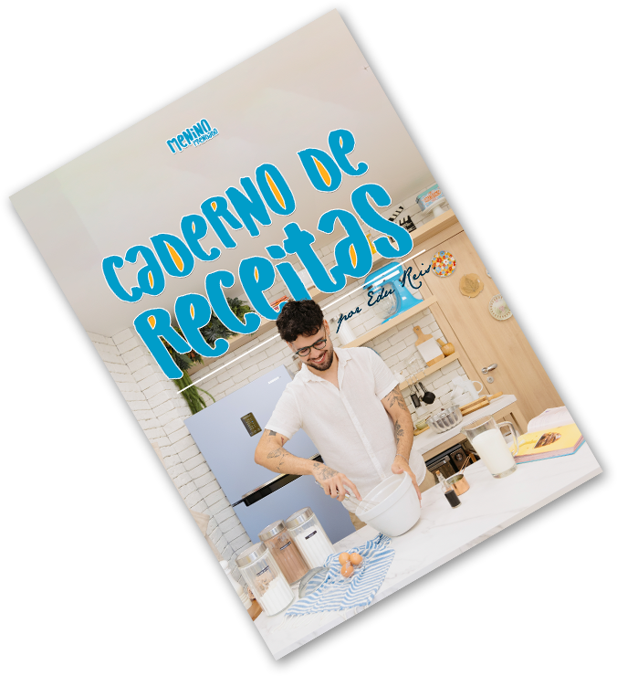 Caderno de Receitas - Menino Prendado